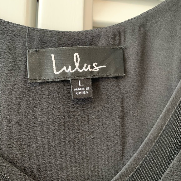 Lulu’s Camisole with Netting Neckline - Picture 3 of 4